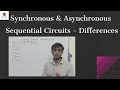 Synchronous Asynchronous Sequential Circuits - Differences Digital Electronics