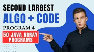 Java Program to Find Second Largest Number in an Array IntelliSkills