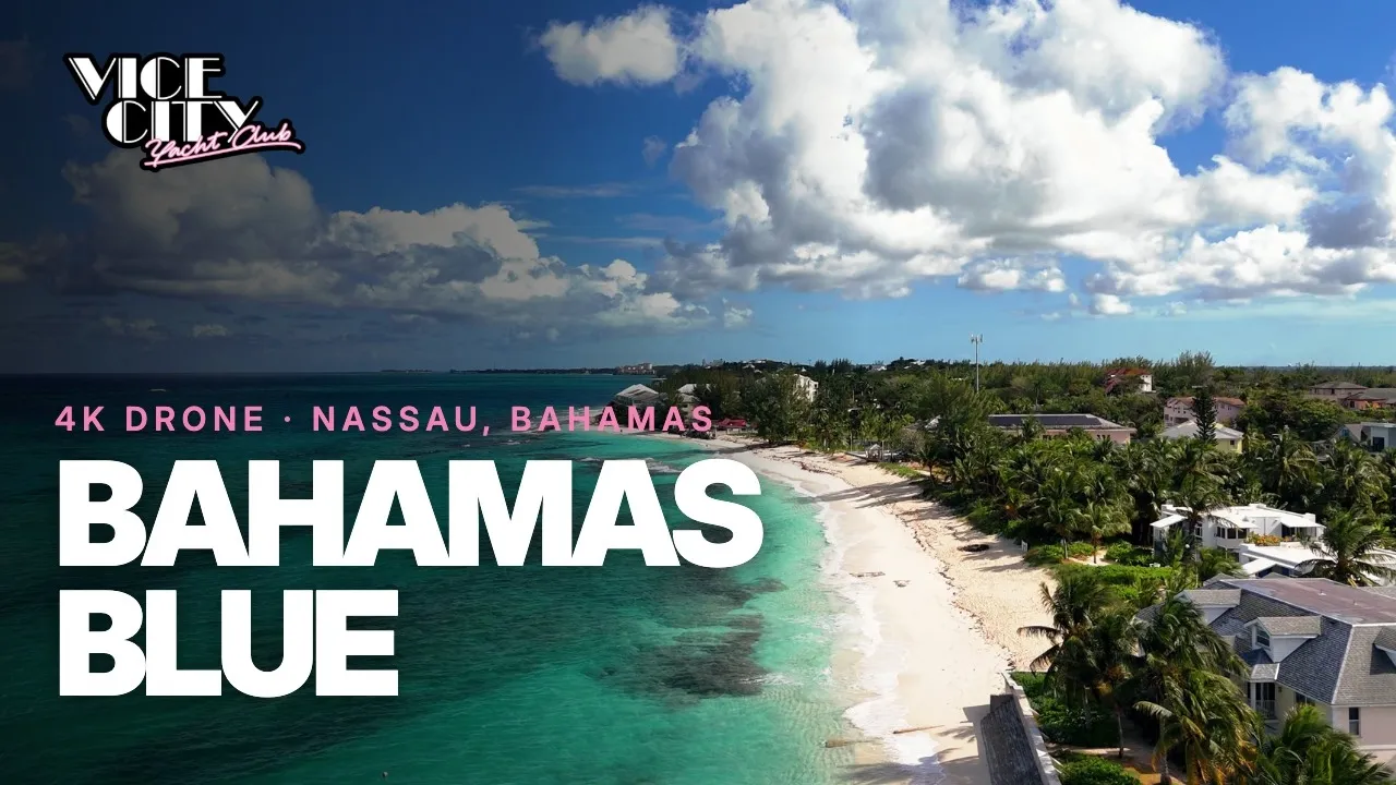 Nassau, Bahamas from Above | Beaches, Atlantis & Superyachts | 4K Drone