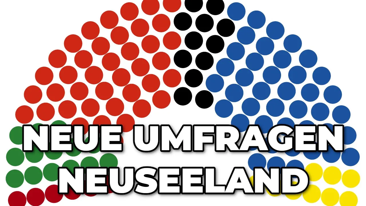 Sehr Deutsch, aber in Ozeanien | Wahlumfragen in Neuseeland | National, Labour, Green, ACT