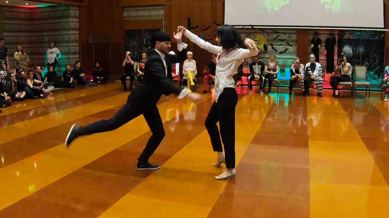 Christian Kaller & Anastasia Leonenko - Strictly Open - Warsaw Halloween Swing 2019