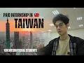 Ultimate IIPP Taiwan Internship Guide