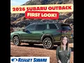 2026 Subaru Outback Review Complete First Look at Updates Features Changes