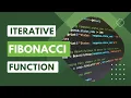 Iterative Fibonacci Function Example by Silent Boy