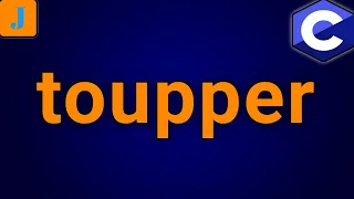 C toupper