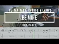 Download Lagu boy pablo - Be Mine (Guitar Tabs, Chords \u0026 Lyrics)
