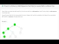 LeetCode 30 day - week5-2 If a String Is a Valid Sequence from Root to Leaves Path in a Binary Tree