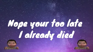 Wifiskeleton I Wanna Be A Jack O Lantern Nope Your Too Late I Already Died Lyrics 