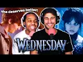 we watched Netflix s WEDNESDAY 1-4 and these MEN SUCK