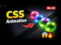 Amazing Bubble Animation using HTML CSS Pure CSS Animation Tutorial