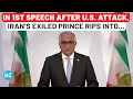 Download Lagu De verbannen prins van Iran kiest voor kernwapens in zijn eerste toespraak na Amerikaanse aanvall...