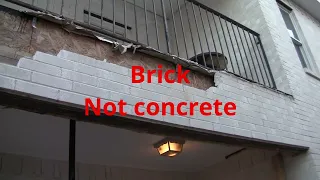 Pt 1 Balcony demo and repair from water damage Installing jack post