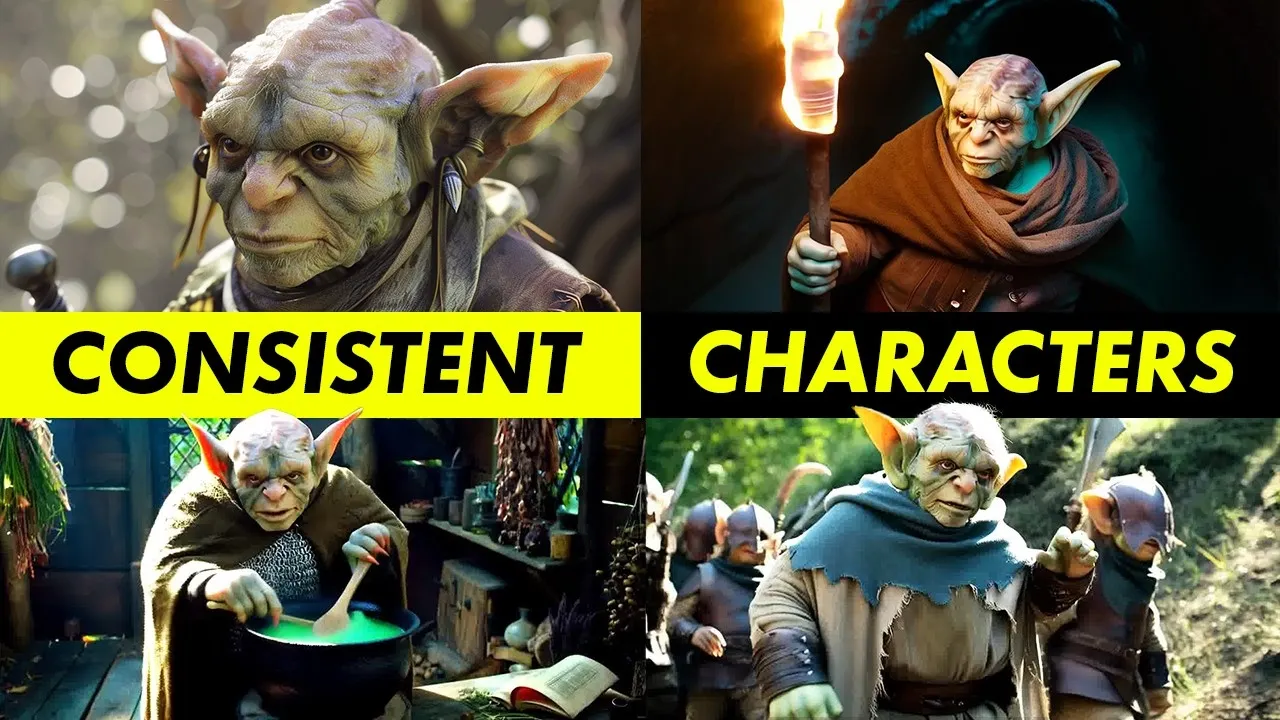 Vídeos AI: Personagem único, 1 imagem!