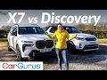 BMW X7 vs Land Rover Discovery 7-seat luxury SUVs head-to-head