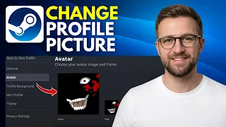 How to change your profile picture and avatar on Steam Step By Step 2026