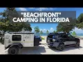Beachfront Camping at The Hideaway Camping Retreat in Navarre Beach Florida