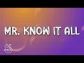 Teddy Swims - Mr Know It All