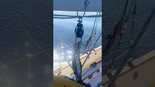 Sailing on a breath of wind