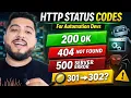 HTTP Status Codes Explained in 12 minutes 200 404 500 More