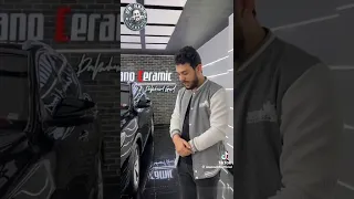 شوف القارئ اسلام صبحي لما استلم عربيته الجديده عمل ايه     دندنها