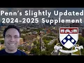 Penn s Slightly Changed 2024-2025 Supplemental Essay Prompts