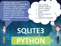 Python - How to use Sqlite3 database
