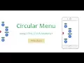 Circlular menu Design using HTML and CSS and Javascript WebDlabs weblab
