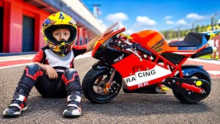 Senya's Mini Bike Trick Challenge!