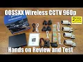 Wireless CCTV 960P 1TB NVR Push Notifications by OOSSXX Unboxing and Complete Setup