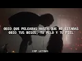 Lasso, Cami - Odio Que No Te Odio (con letra)