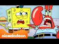SpongeBob \u0026 Big Nate | Tuan Krabs Menjadi yang TERBURUK Selama Berturut-turut 😩 | Nickelodeon Bahasa
