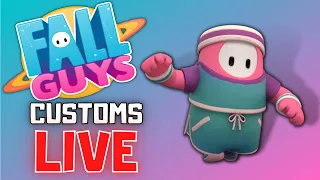 Fall Guys LIVE - Custom Games Playing With Viewers!!!