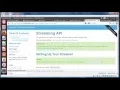 Tutorial 3 Part 1 Twitter API