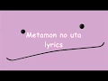 Download Lagu Metamon no Uta (Ditto's song) Lyrics Romaji