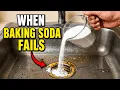 1 Cup of This 5 Powder Destroys Every Drain Clog But Never Touches Your Pipes