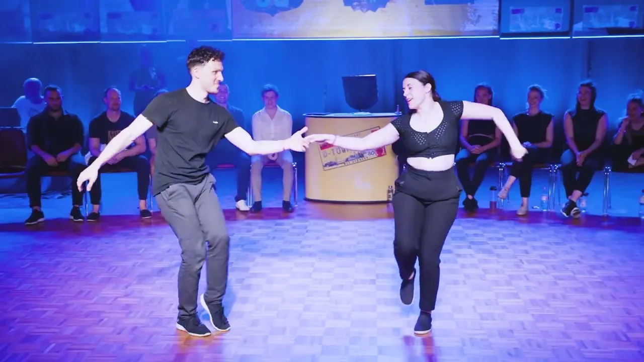 Allan Thivoz & Melodie Paletta - 2nd place All-Stars Jack&Jill Finals - D-Town Swing 2023