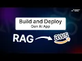 Build and Deploy a GenAI App with RAG on AWS Cloud Step-by-Step Tutorial