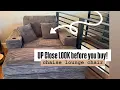 EASY SET UP Home Must Have Busaurus 62 Convertible Oversized Chaise Lounge Chair w Ottoman