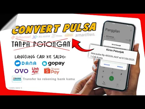 Download MP3 Cara Tukar Pulsa Jadi Saldo Dana eWallet/Rekening Bank | Convert Pulsa ke Dana | BKD tutorials