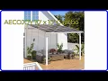 REVIEW 2026 AECOJOY 10 x 10 Gazebo ESSENTIAL details