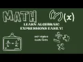 Write and Simplify Algebraic Expressions Guided Notes for Reveal Algebra 1-2