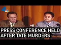 Raw Footage of the Press Conference Following the Tate Murders From the Archives NBCLA