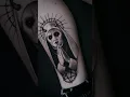Evil Satanic Nun Tattoo