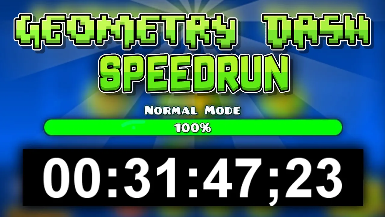 Speedrun (All levels 1-20) (31:47;23) Geometry Dash 2.0 - [bycraftxx]