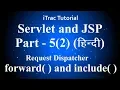 Servlet and JSP tutorial in hindi Part 5 2 Request Dispatcher forward and include Methods