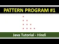 PATTERN PROGRAMS IN JAVA STAR PATTERN IN JAVA CONTROL STATEMENT STAR PATTERN PROGRAM LOGIC - 1