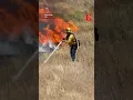 Sandy Fire Explodes To Over 1300 Acres In Simi Valley California