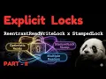 Complete Java Locking Guide Part 2 ReentrantReadWriteLock StampedLock Condition Deep Dive