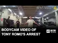 New bodycam shows Tony Romo s arrest