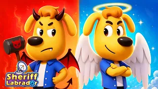 Police Teaches How to Make the Right Decisions | Good Habits | Cartoon  | Sheriff Labrador